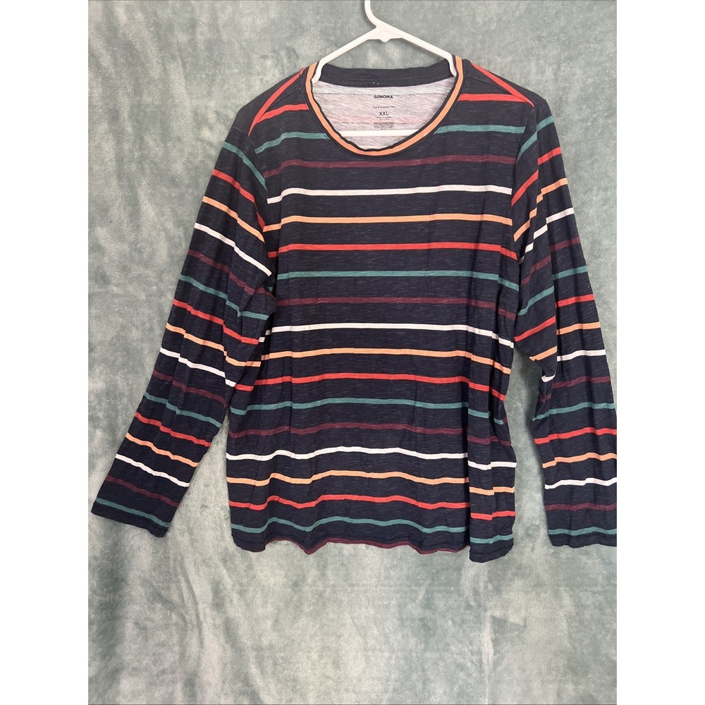 Sonoma The Every Day Tee long sleeve T-shirt XXL 100% Cotton